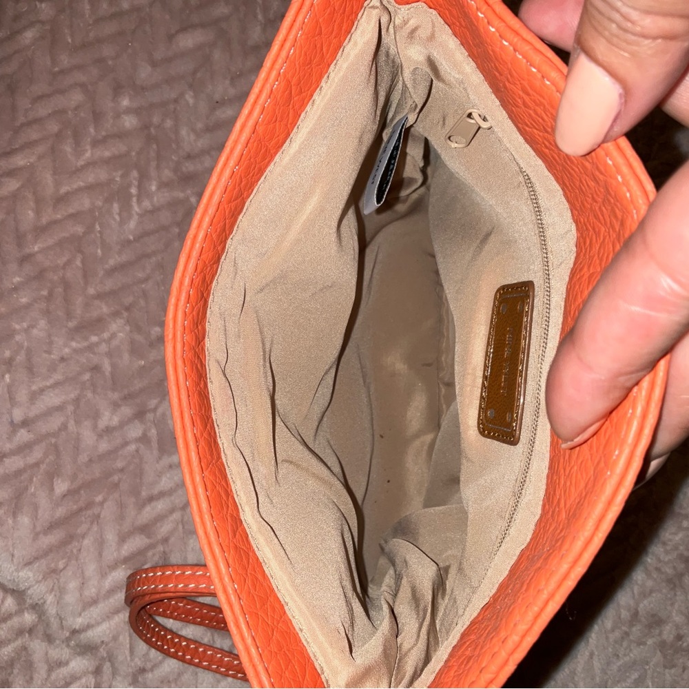 *SOLD ON EBAY* Nine West Orange crossbody - Picture 7 of 12
